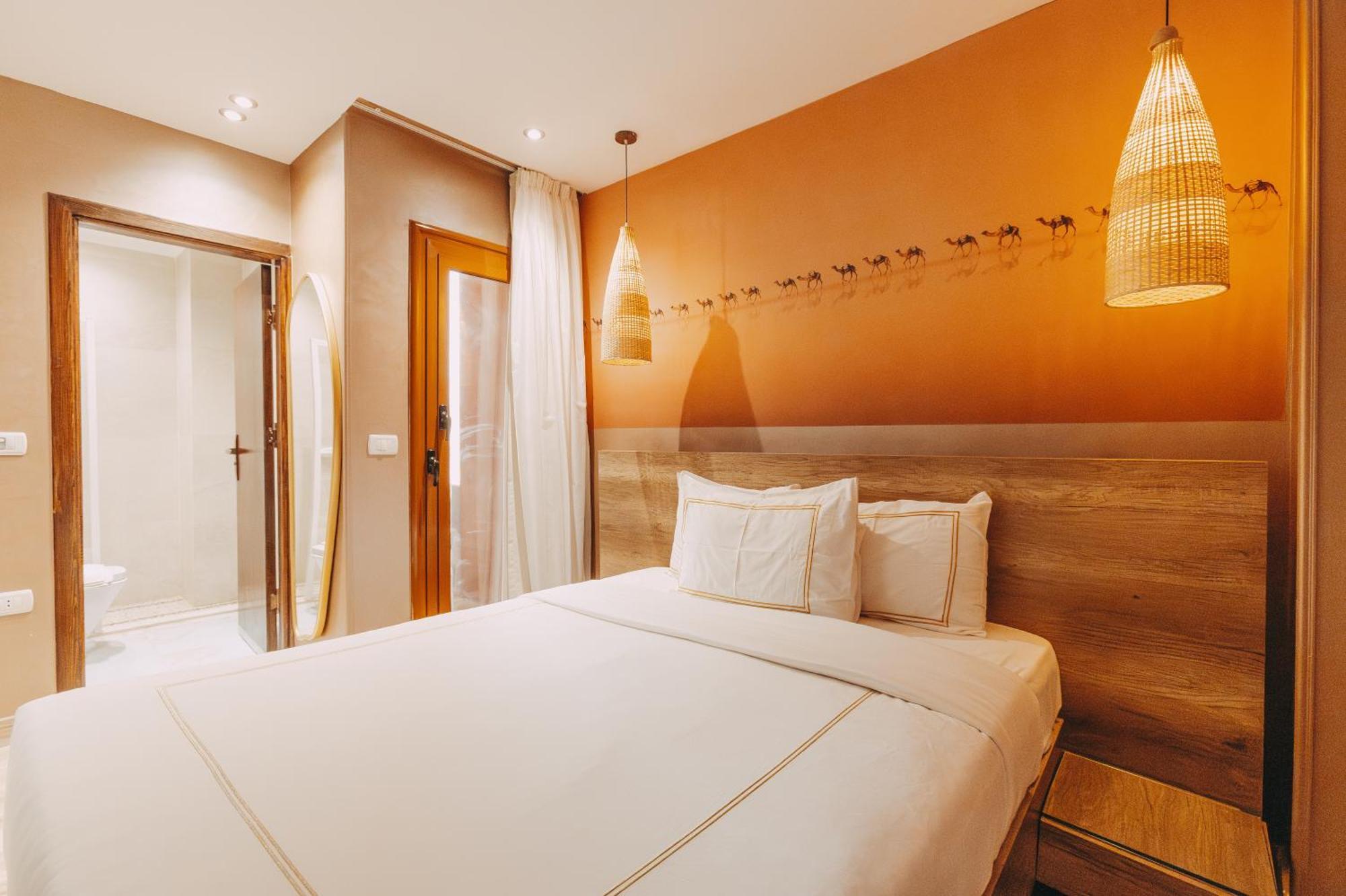 Almas Pyramids View Hotel Kafrat al Jabal Exterior photo