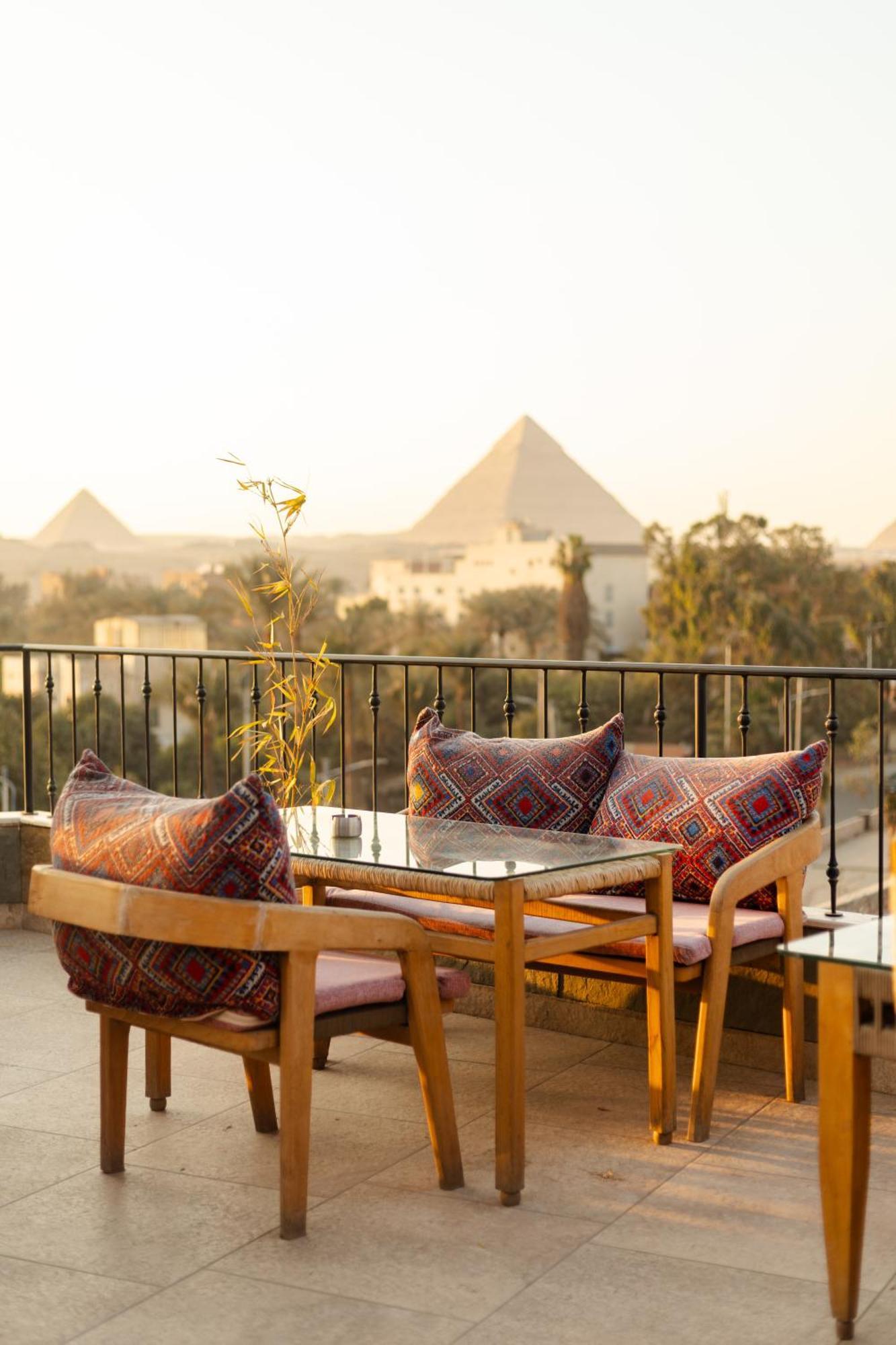 Almas Pyramids View Hotel Kafrat al Jabal Exterior photo